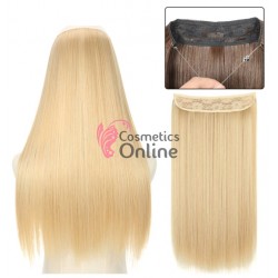 Extensie de par Flip-In, pe Guta dreapta delux dubla de 80 cm - Blond Auriu Mixt SQ662761380
